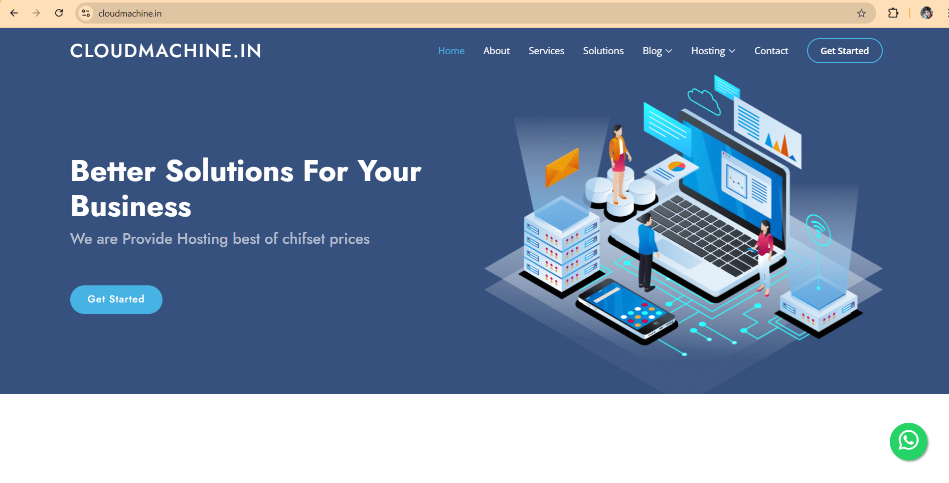 cloudmachine hosting provide project